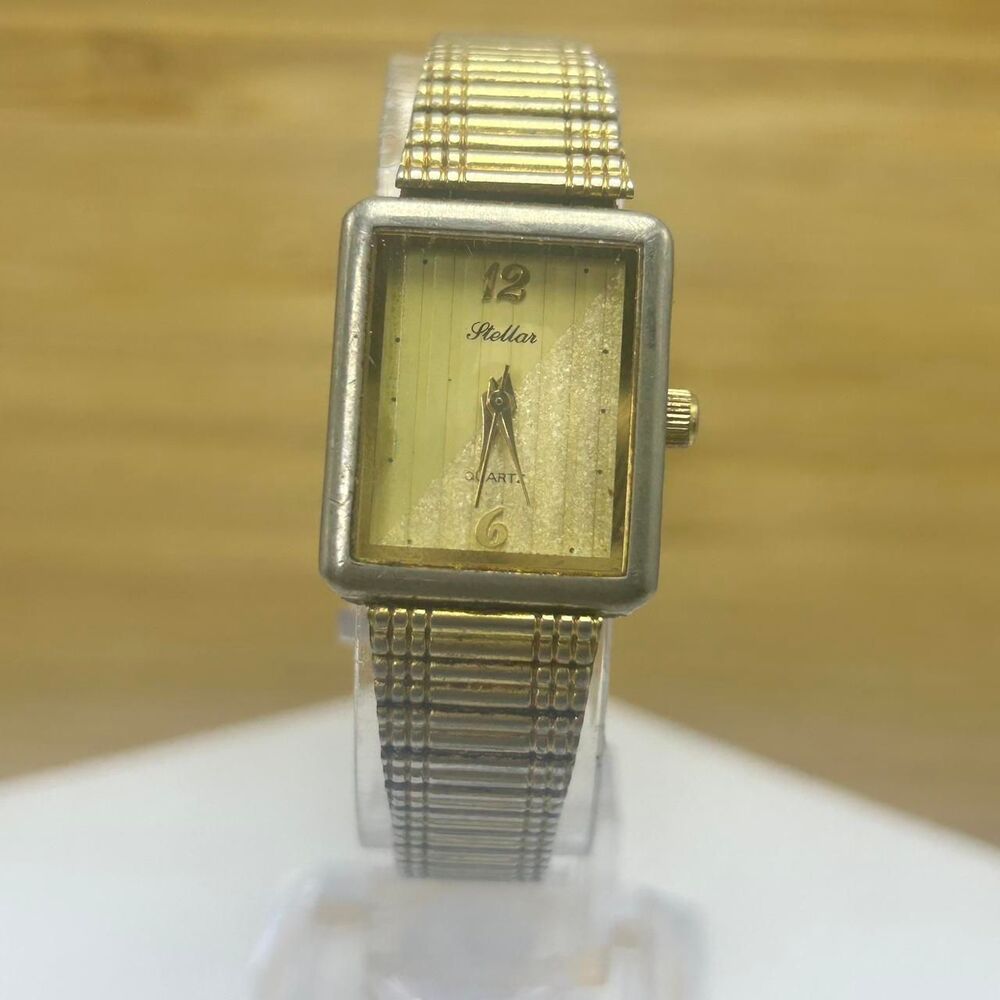 Stellar Silver Tone Square Face - image 3